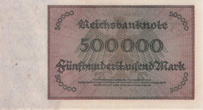 500000 Mark 1923 ro.87e AB